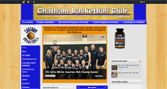 Desktop Screenshot of chathambasketballclub.org